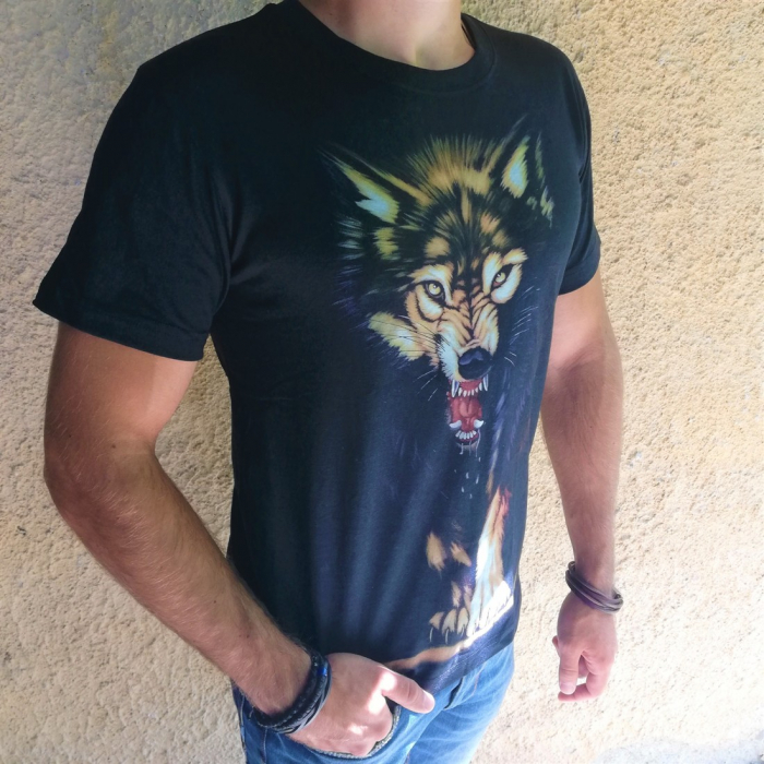 Tricou Fosforescent Wolf [2]