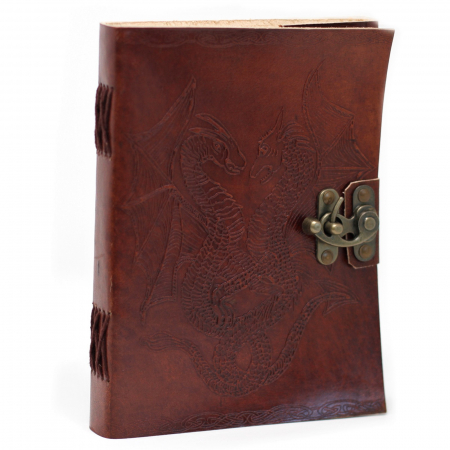 Jurnale din Piele - Agenda din piele Dragon Duo