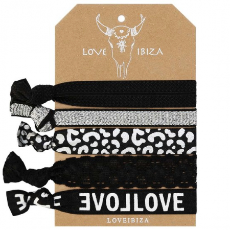 Bratari pentru EA - Bratari Elastice Ibiza Silver Leopard