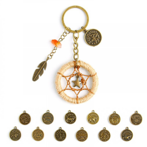 Brelocuri - Breloc Dreamcatcher Zodiac