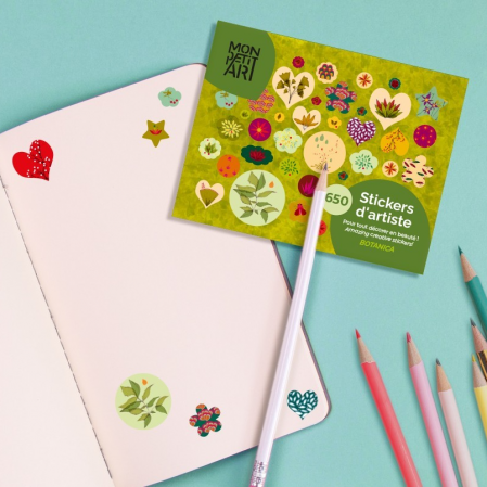 Set stickere pentru papetarie Botanica [1]