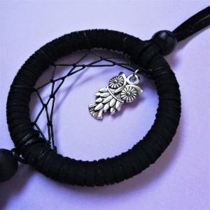 Dreamcatcher Black Owl [2]
