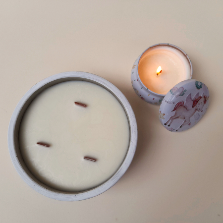 Lumanare Mare cu Patchouli si Ambra [2]