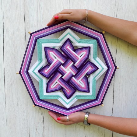 Decoratiune Azteca Ollin Purple [3]