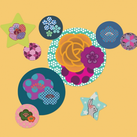 Set stickere Retro [3]