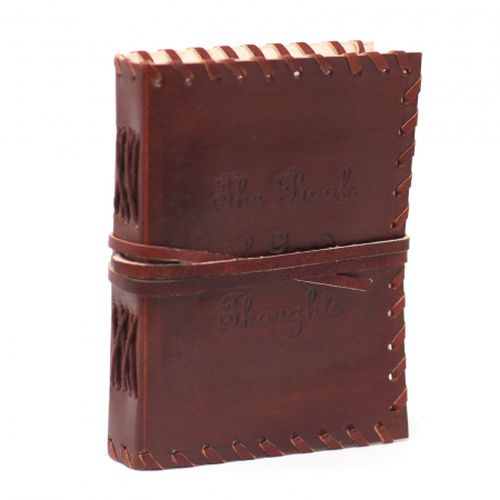 Agenda din Piele Handmade Good Thoughts [6]