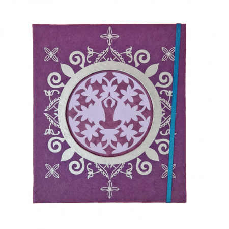 Agende Hardcover - Agenda Nepal Lotus cu rama foto