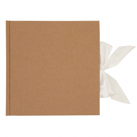 Album Scrapbook si Guestbook Kraft, coperta DIY [2]