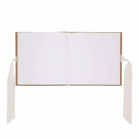 Album Scrapbook si Guestbook Kraft, coperta DIY [3]
