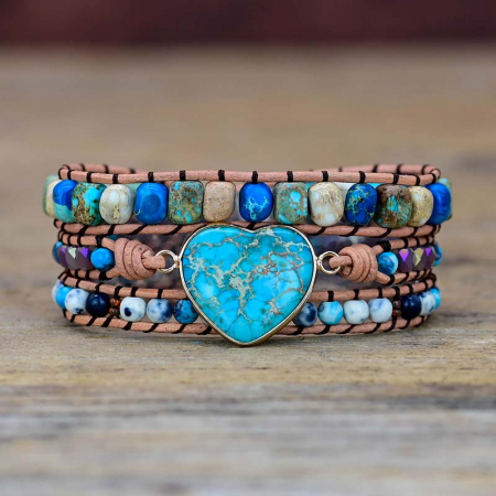 Bratari pentru EA - Bratara Boho Blue