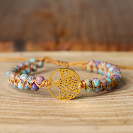 Bratara Ethnic Tree of Life Pastel [1]