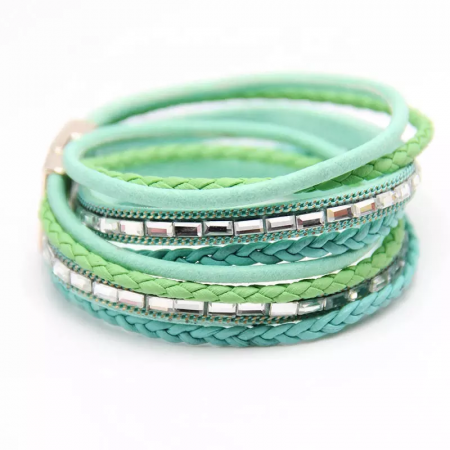 Bratari pentru EA - Bratara Multistrat Mint Green