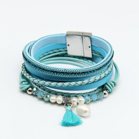 Bratari pentru EA - Bratara Multistrat Monde Blue