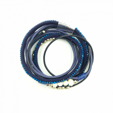 Bratara Multistrat Pearl Blue [1]