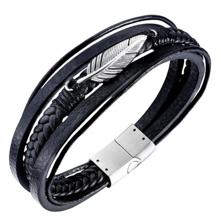 Bratara Piele Aztec Leaf [0]