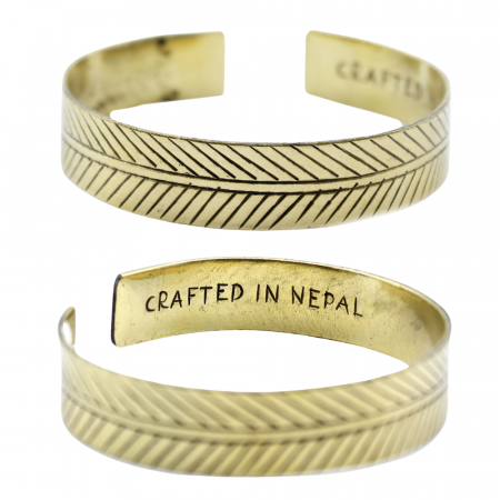 Bratari pentru EL - Bratara Tibetana Lata Mantra Leaf