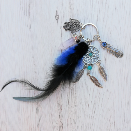 Breloc Dreamcatcher Fatima Blue [2]
