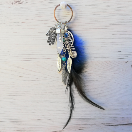 Breloc Dreamcatcher Fatima Blue [3]