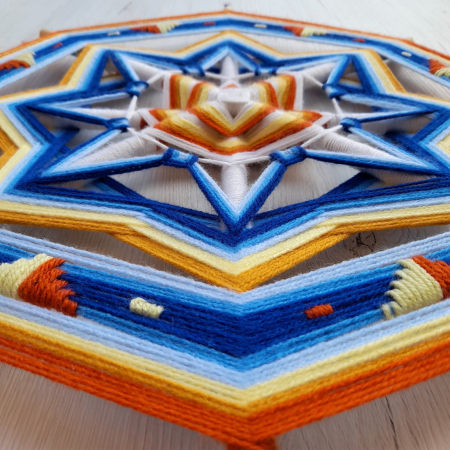 Decoratiune Azteca Yagul Mandala [3]
