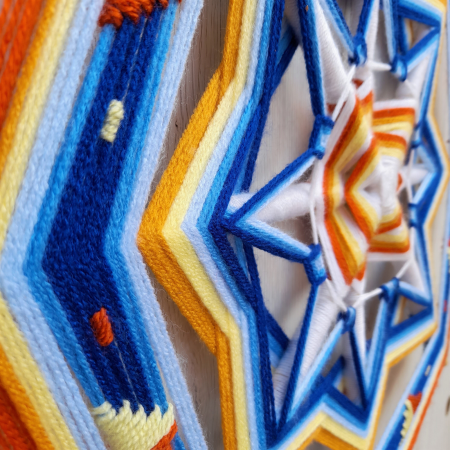 Decoratiune Azteca Yagul Mandala [2]
