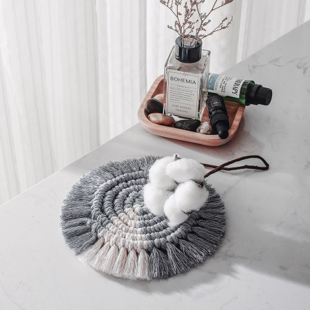 Lumanari Parfumate - Decoratiune Macrame Ash Sun
