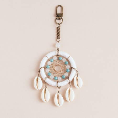 Brelocuri - Accesoriu Dreamcatcher cu scoici