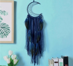 Traditionale - Dreamcatcher Semiluna Lace, Indigo