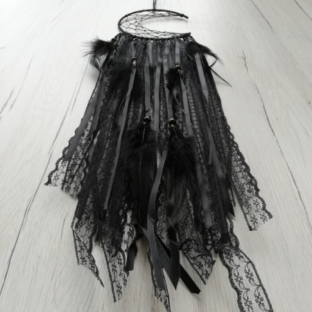 Dreamcatcher Semiluna Lace, Negru [1]