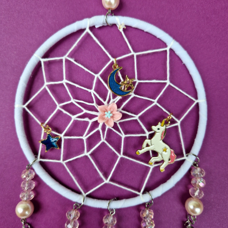 Dreamcatcher Unicorn Charm [3]