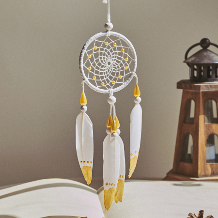 Pentru masina - Dreamcatcher White Haze