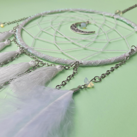 Dreamcatcher White Moon [1]