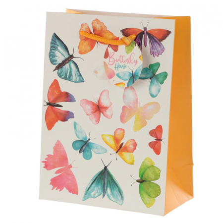 Ambalaje Cadouri - Punga cadou medie - Butterfly Land
