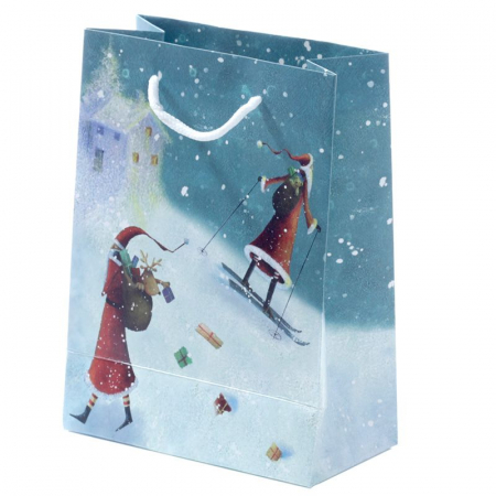 Punga cadou medie - Winter Art Santa [1]