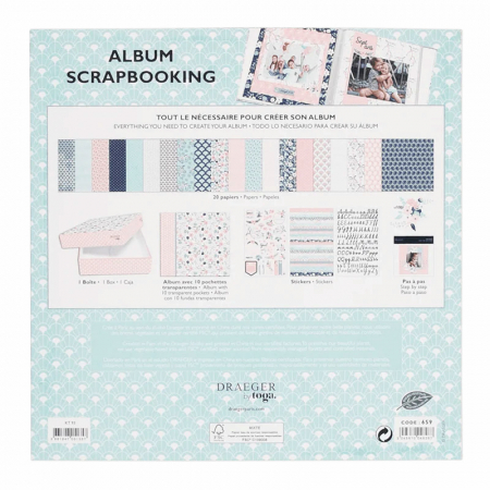 Set Album Scrapbooking Flowery [2]