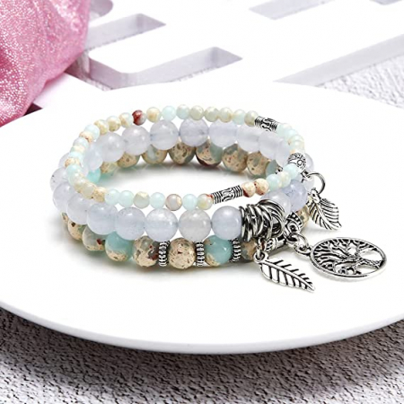 Set bratari Charm Copacul Vietii milky [2]