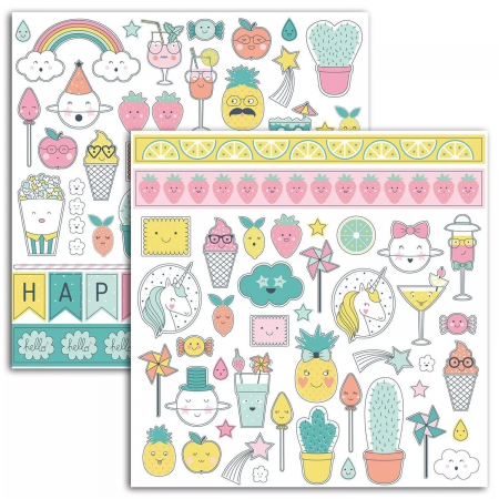 Seturi Creative si Accesorii - Set Stickere Happy Days