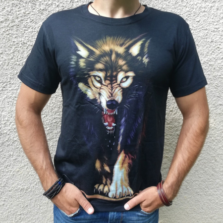 Tricou Fosforescent Wolf [0]