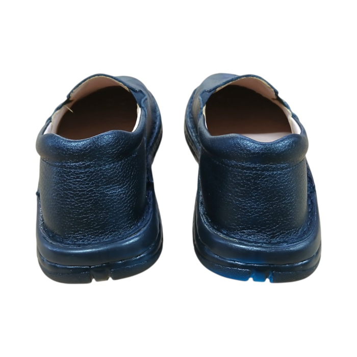 Pantofi Bărbați Perforati din Piele Naturală 8010 Negru [4]
