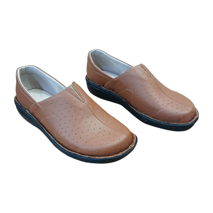 Pantofi Damă din Piele Naturală-Adina maro [3]