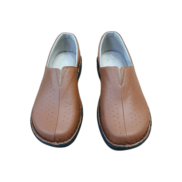 Pantofi Damă din Piele Naturală-Adina maro [4]