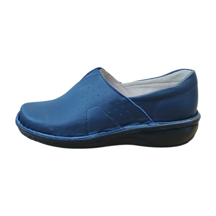 Pantofi Damă din Piele Naturală-Adina albastru [3]