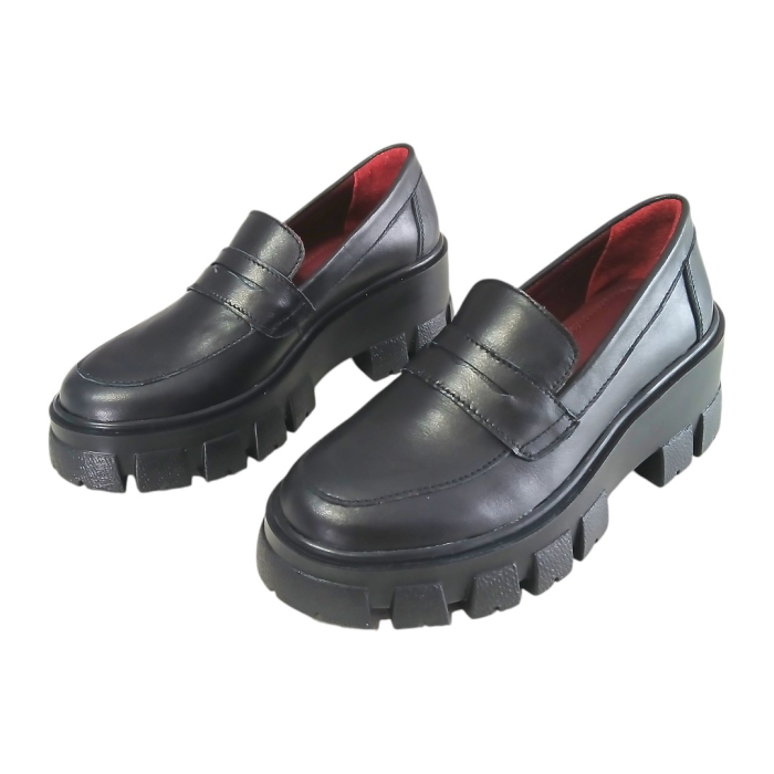 Pantofi Dama din Piele Naturală Amira - Negru [2]