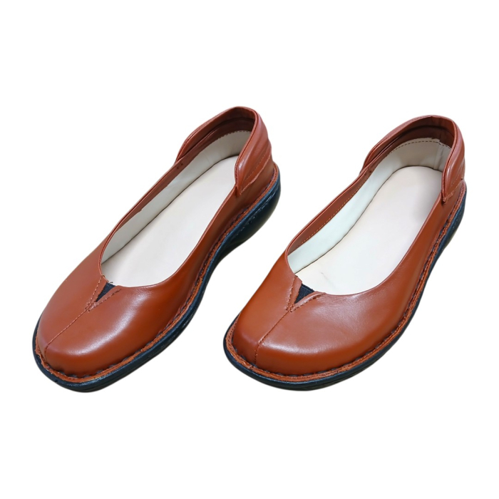 Pantofi Damă din Piele Naturală-Andreea maro [2]