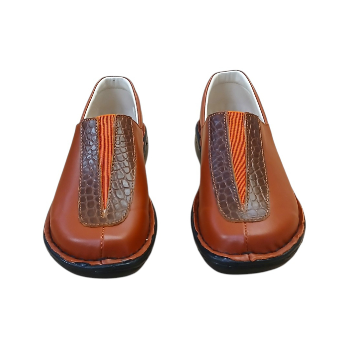 Pantofi Emi Slip-On din piele naturală maro [4]