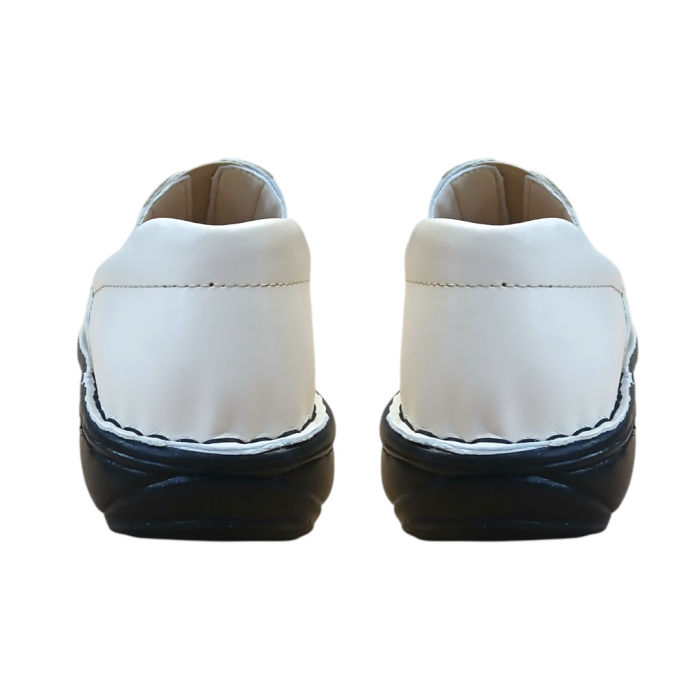 Pantofi Emi Slip-On din piele naturală bej [5]