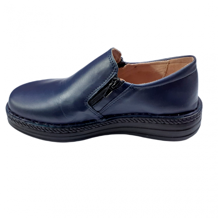 Pantofi femei albastru piele naturala 9300 [1]