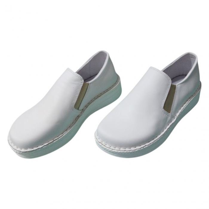 Pantofi femei piele naturala 9200 alb [2]