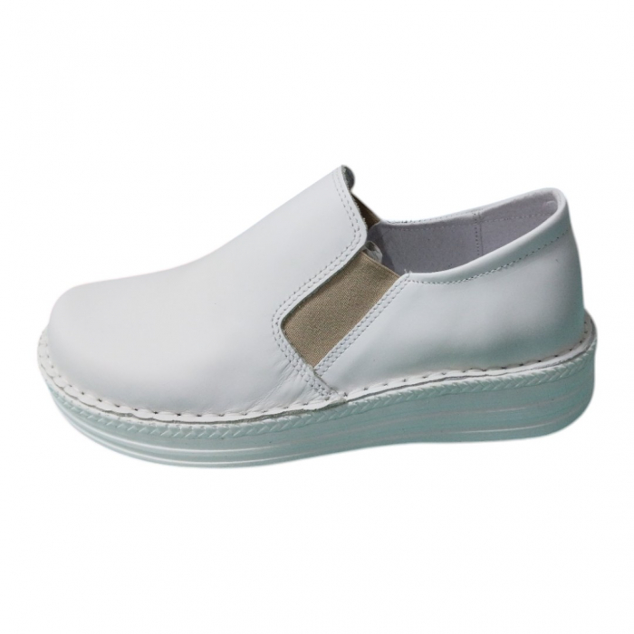 Pantofi femei piele naturala 9200 alb [1]