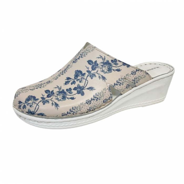 Saboti dama piele naturala serografiati [1]