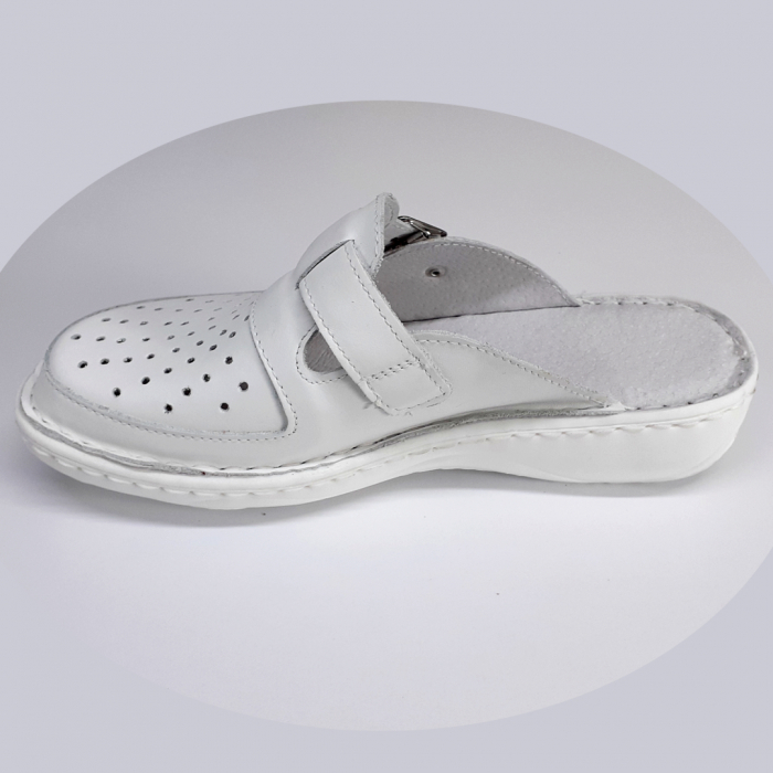Papuci medicinali dama albi [2]
